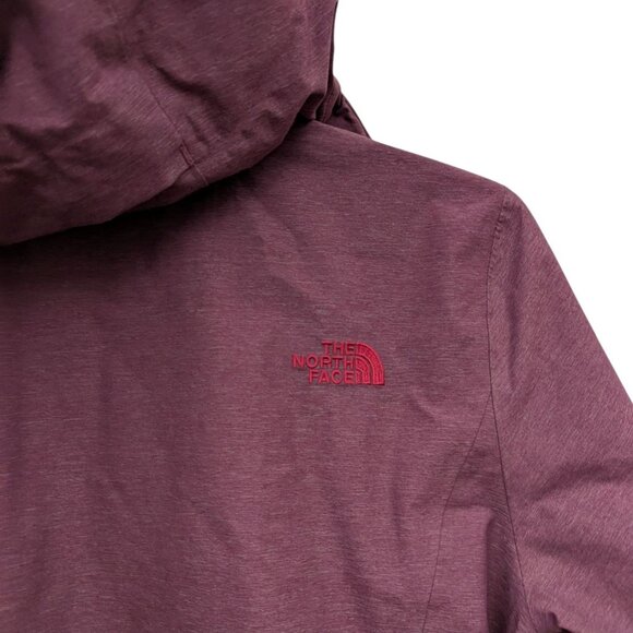 The North Face Venture 2 Fig Heather Burgundy Purple Maroon Rain Jacket Small S - Picture 7 of 7